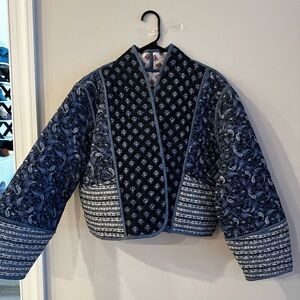 MANGO quilted reversible jacket